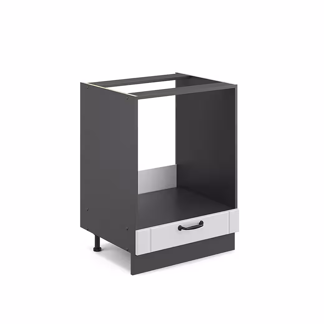 Vicco Herdumbauschrank Fame-Line, Goldkraft Eiche/Anthrazit, 60 cm ohne Arbeitsplatte (1-St) – Image 3
