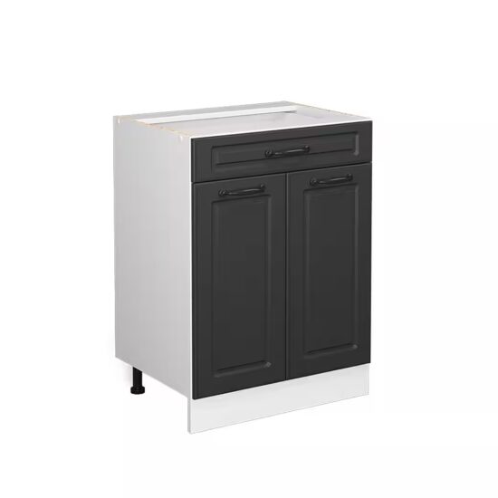 Vicco Unterschrank R-Line, Blau-Grau/Weiß, 60 cm mit Schublade, ohne Arbeitsplatte (1-St) – Image 3