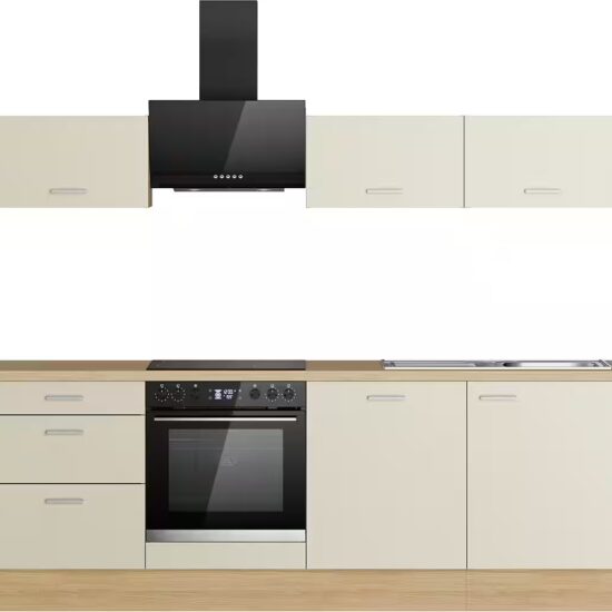 KOCHSTATION Küchenzeile KS-Sion Breite 240 cm, schnelle Montage OPTIsnap, wahlw. m.HANSEATIC-E-Geräten u.Stand Alone – Image 4