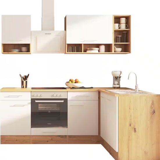 RESPEKTA Winkelküche Hilde, wechselseitig aufbaubar, Breite 220 cm, exklusiver Konfiguration für OTTO – Image 2