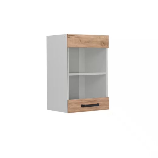 Vicco Glashängeschrank R-Line, Blau-Grau/Weiß, 40 cm (1-St) – Image 5