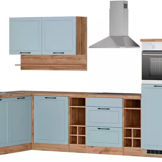 KOCHSTATION Winkelküche KS-Lana, Stellbreite 240/360 cm, wahlweise mit E-Geräten – Image 9