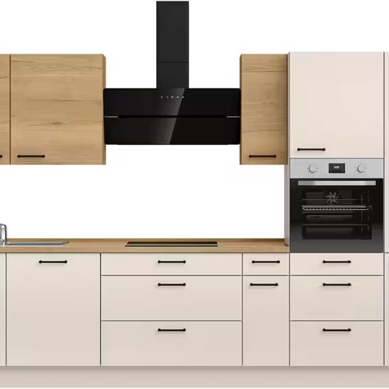 nobilia® Küchenzeile "MIAMI", NEU: individuell anpassbar mit gratis Profi-Beratung, vormontiert, Breite 360 cm, Ausrichtung wählbar, wahlw. mit E-Geräten – Image 2