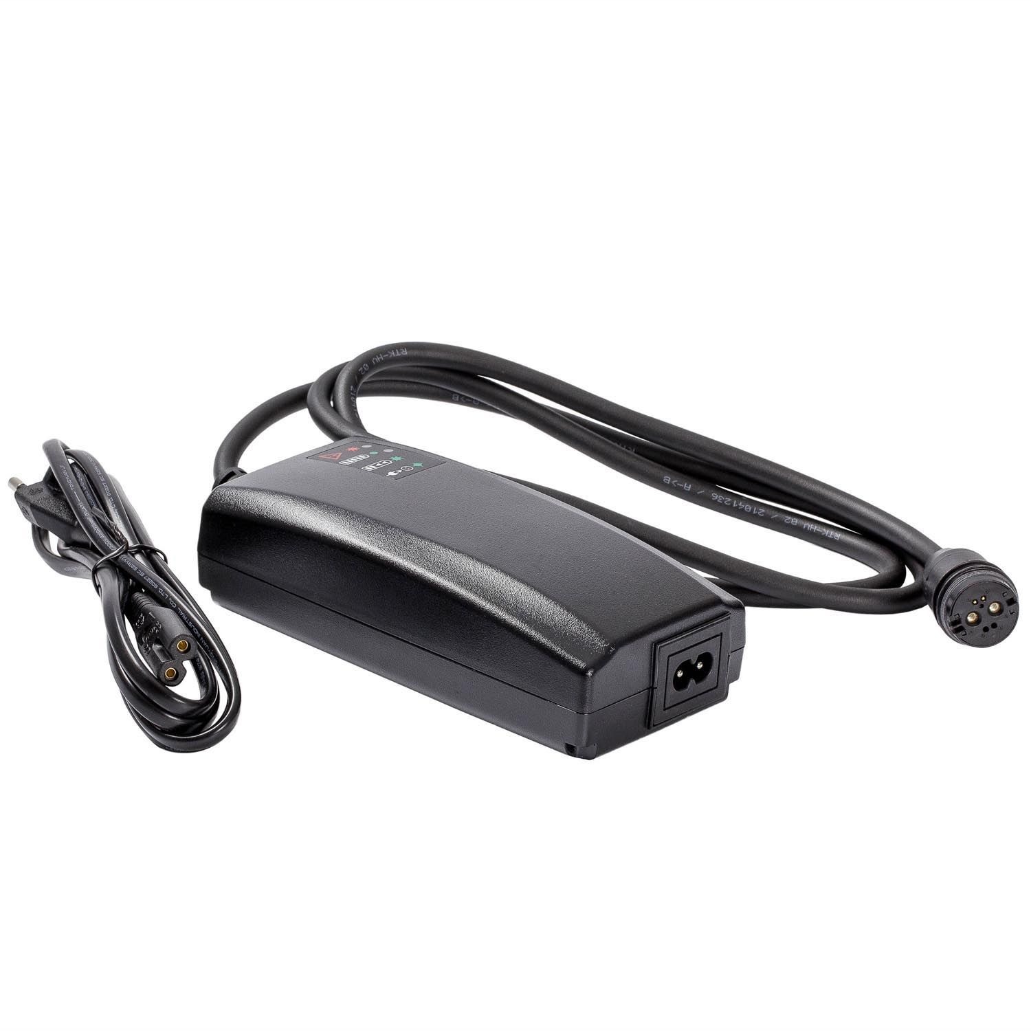 E-Bike Ladegerät 36V 2A mit Rosenberger-Stecker – Sicheres Ladegerät für 36V Lithium-Ionen-Akkus – Image 1