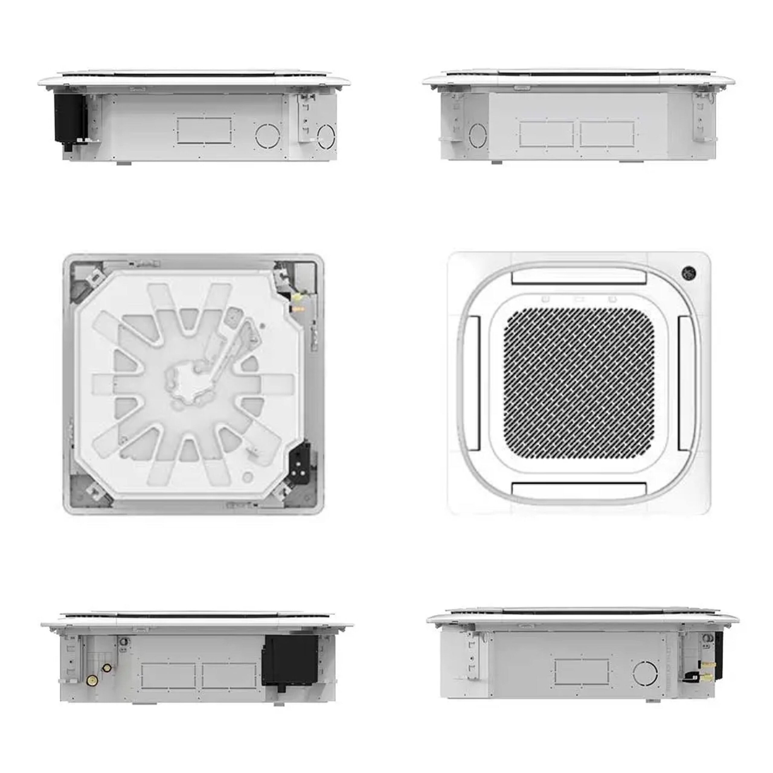 Split-Klimaanlage Midea MCD2-36HRFN8(GA) + MOD30-36HFN8-ME – 4-Wege-Deckenkassette – Image 6