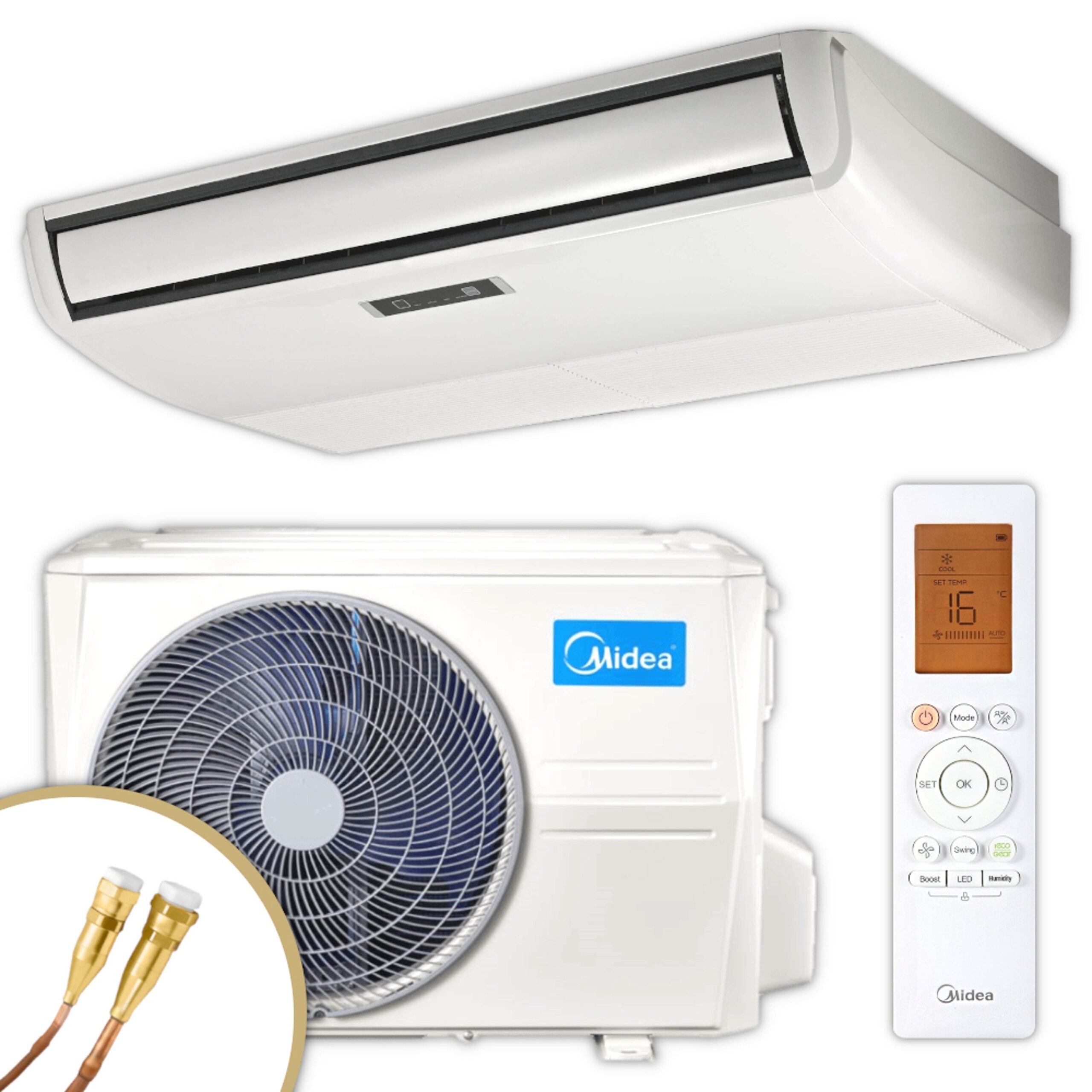 Split-Klimaanlage Midea MUEU2-18HRFNX(GA) + MOX330-18HFN8-ME – Image 7