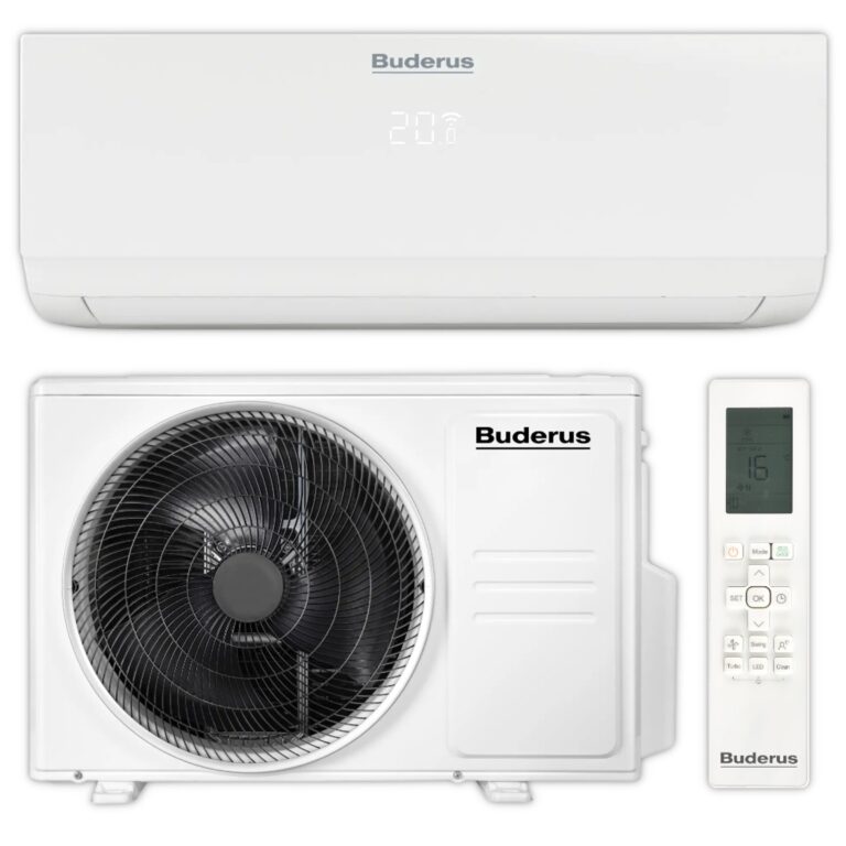 Buderus Logacool AC166i.3-Set 3,5 W – Split-Klimaanlage mit 3,5 kW