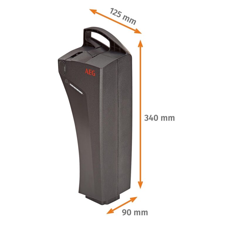 AEG SideClick E-Bike Akku 36V 12,8Ah (460,8Wh) Sitzrohr – Original Ersatzakku für CAN-Bus V2.5