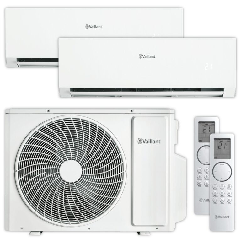 Multisplit-Klimaanlage Vaillant VAM1-050A2NO + 2× VAIP1-025WNI