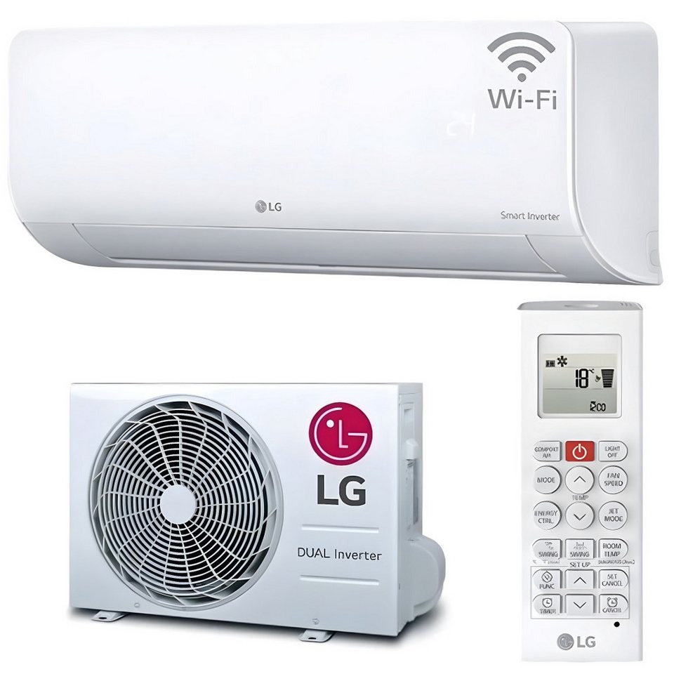 LG Standard WiFi Pro 3,5 kW Split-Klimaanlage – Smarte Ganzjahreslösung für Wohn- und Arbeitsräume – Image 1