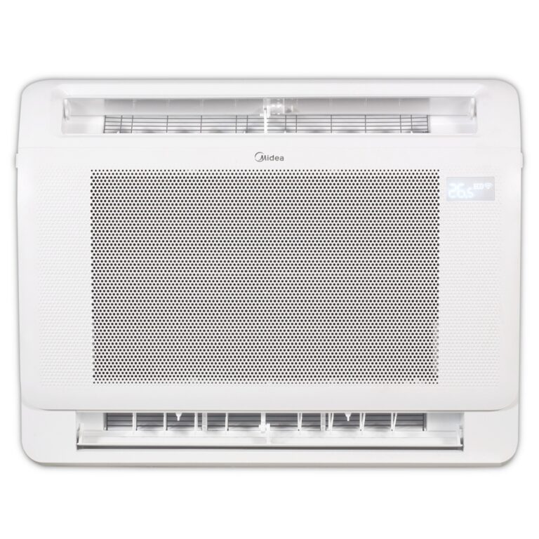 Midea Kompakt-Truhenklimaanlage MFA2U-12HRFNX-ME + MOX230-12HFN8-ME – Platzsparender Klimakomfort