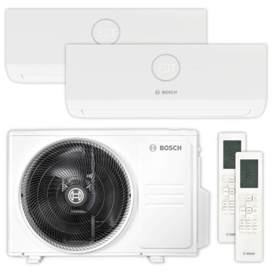 Multisplit-Klimaanlage Bosch CL5000M 53/2 E + CL3000iU W 20 E / CL3000iU W 35 E