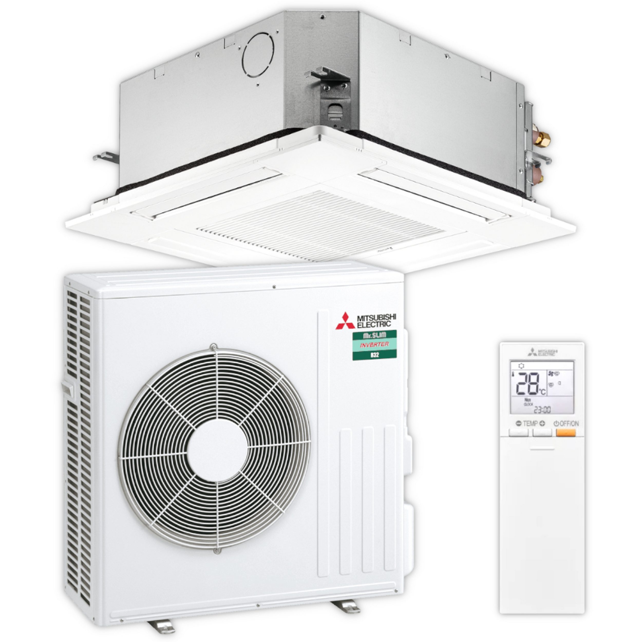 Deckenkassetten-Klimaanlage Mitsubishi Electric SLZ-M60FA2 + SUZ-M60VA2 – Leistungsstarke – Image 3