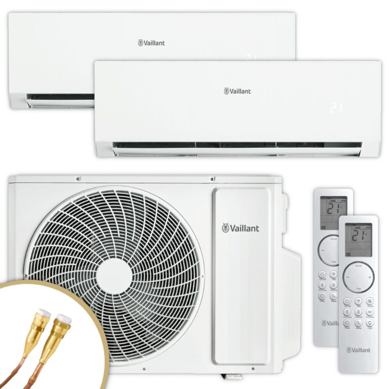 Multisplit-Klimaanlage Vaillant VAM1-050A2NO + 2× VAIP1-025WNI
