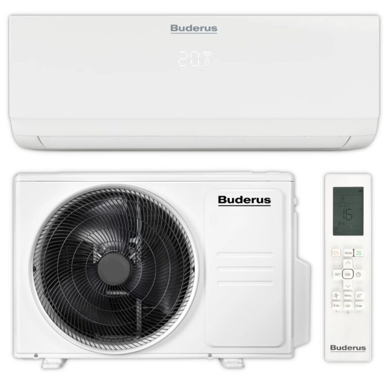 Buderus Logacool AC166i.3-Set 3,5 W – Split-Klimaanlage mit 3,5 kW
