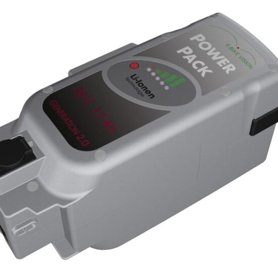 E-Bike Vision Powerpack 36V 17Ah (612Wh) inkl. 4A Schnellladegerät – Ersatzakku für Panasonic Deluxe – Image 5