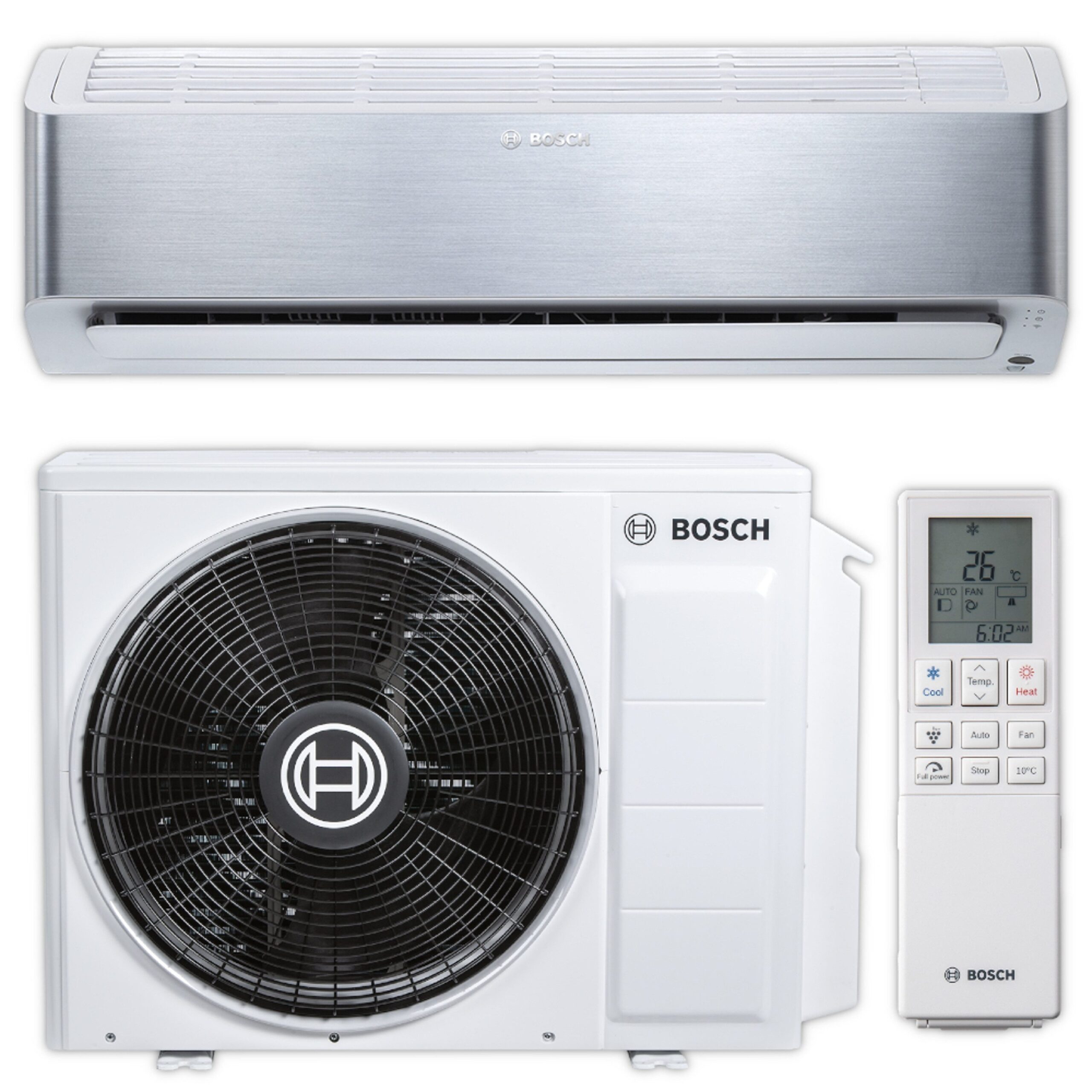 Split-Klimaanlage Bosch CLC8001i-SET 35 ES – Elegantes Design trifft auf intelligente Klimatisierung – Image 1