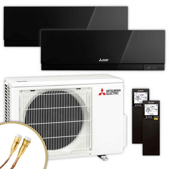 Mitsubishi Electric MXZ-2F42VF4 + MSZ-EF25VGKB / MSZ-EF35VGKB – Multisplit-Klimaanlage