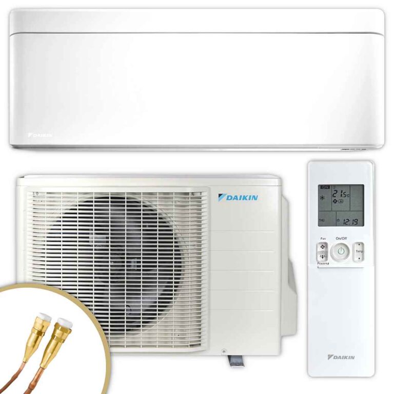 Daikin Nepura Stylish FTXTA30CW + RXTA30C – Split-Klimaanlage mit Quick-Connect und 3,0 kW