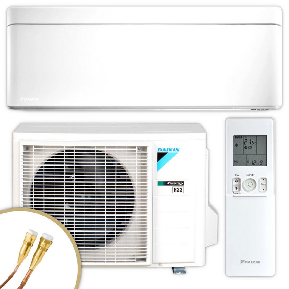 Daikin Stylish FTXA35CW + RXA35A8 – Split-Klimaanlage 3,4 kW mit Quick-Connect, WLAN – Image 3