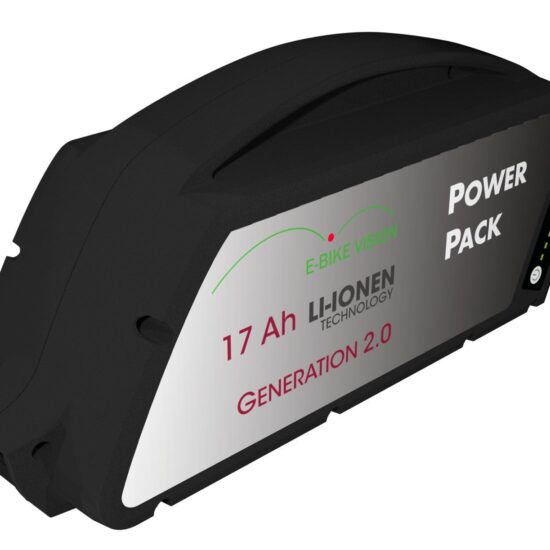 E-Bike Akku Akku Vision Powerpack 36V 17Ah 621Wh für Bosch Classic Line – Leistungsstarker Ersatzakku – Image 6