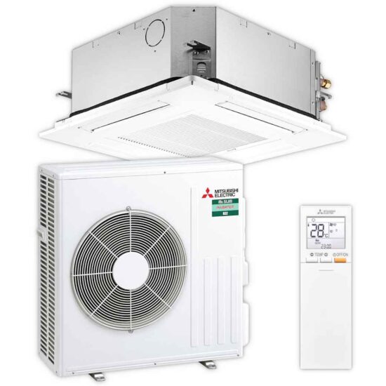 Deckenkassetten-Klimaanlage Mitsubishi Electric SLZ-M60FA2 + SUZ-M60VA2 – Leistungsstarke