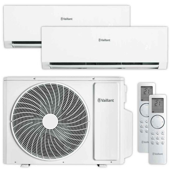Multisplit-Klimaanlage Vaillant VAM1-050A2NO + 2× VAIP1-025WNI