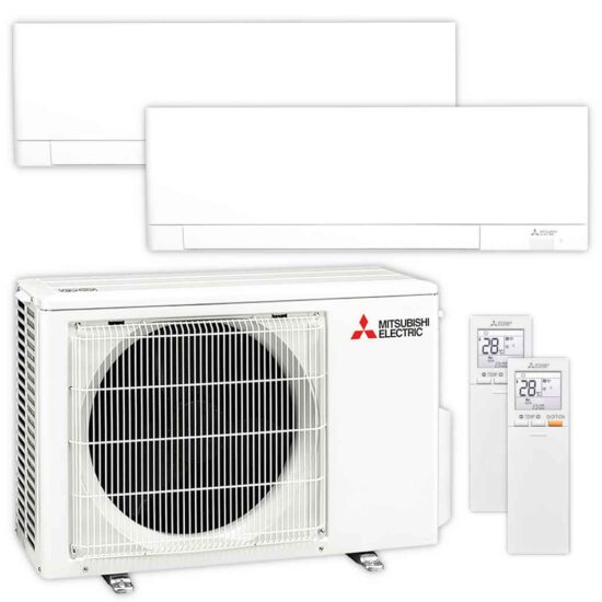 Mitsubishi Electric MXZ-2F53VF4 + 2× MSZ-AY35VGKP – Multisplit-Klimaanlage