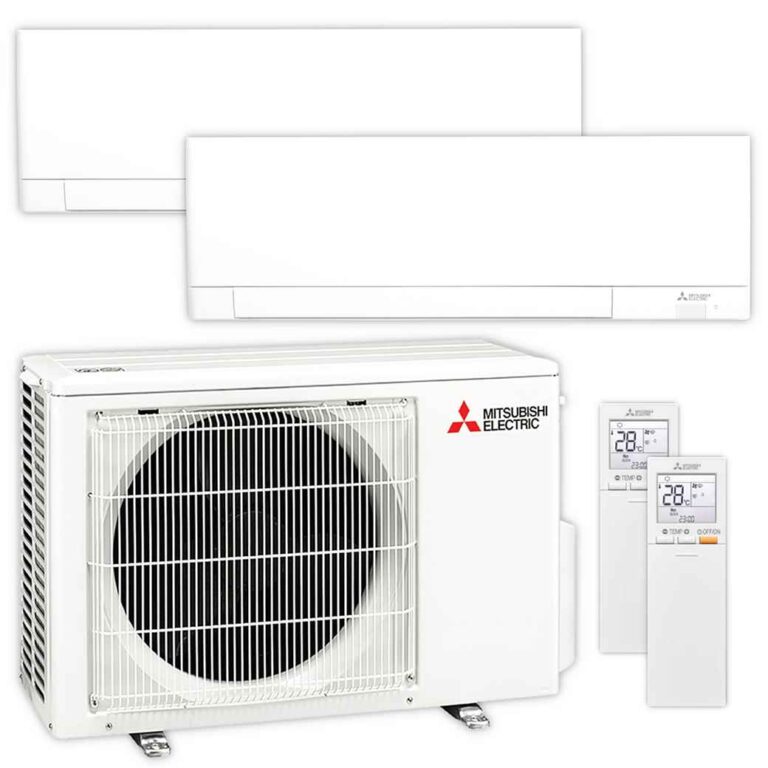 Mitsubishi Electric MXZ-2F53VF4 + 2× MSZ-AY35VGKP – Multisplit-Klimaanlage