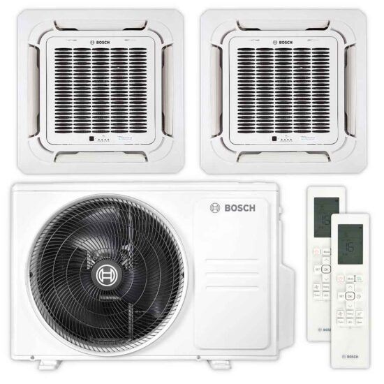 Split-Klimaanlage Bosch CL5000M 53/2 E + CL5000iM 4CC 21 E / CL5000iM 4CC 26 E – Multisplit-System