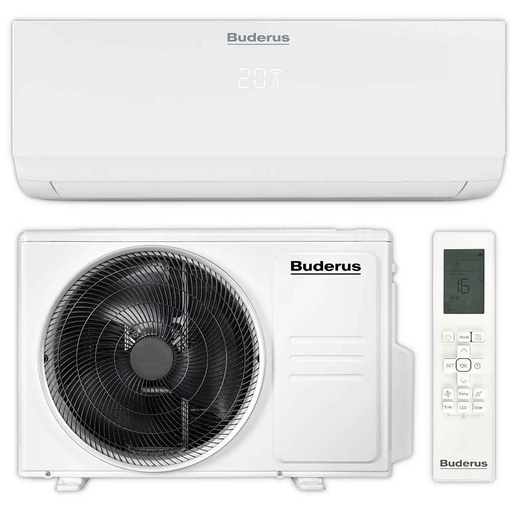 Buderus Logacool AC166i.3-Set 2,6 W – Split-Klimaanlage 2,6 kW für Räume bis 30 m² – Image 2