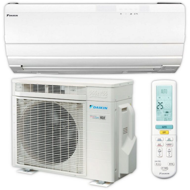 Daikin Ururu Sarara FTXZ25N + RXZ25N – Premium Split-Klimaanlage mit Luftbefeuchtung, Luftreinigung und 2,5 kW