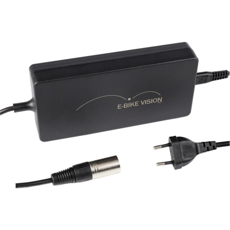 Akku Vision Schnellladegerät 36V 4A mit 4-Pin-XLR-Stecker – Leistungsstarkes E-Bike Ladegerät