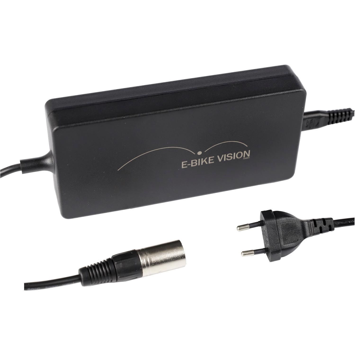 Akku Vision Schnellladegerät 36V 4A mit 4-Pin-XLR-Stecker – Leistungsstarkes E-Bike Ladegerät – Image 1