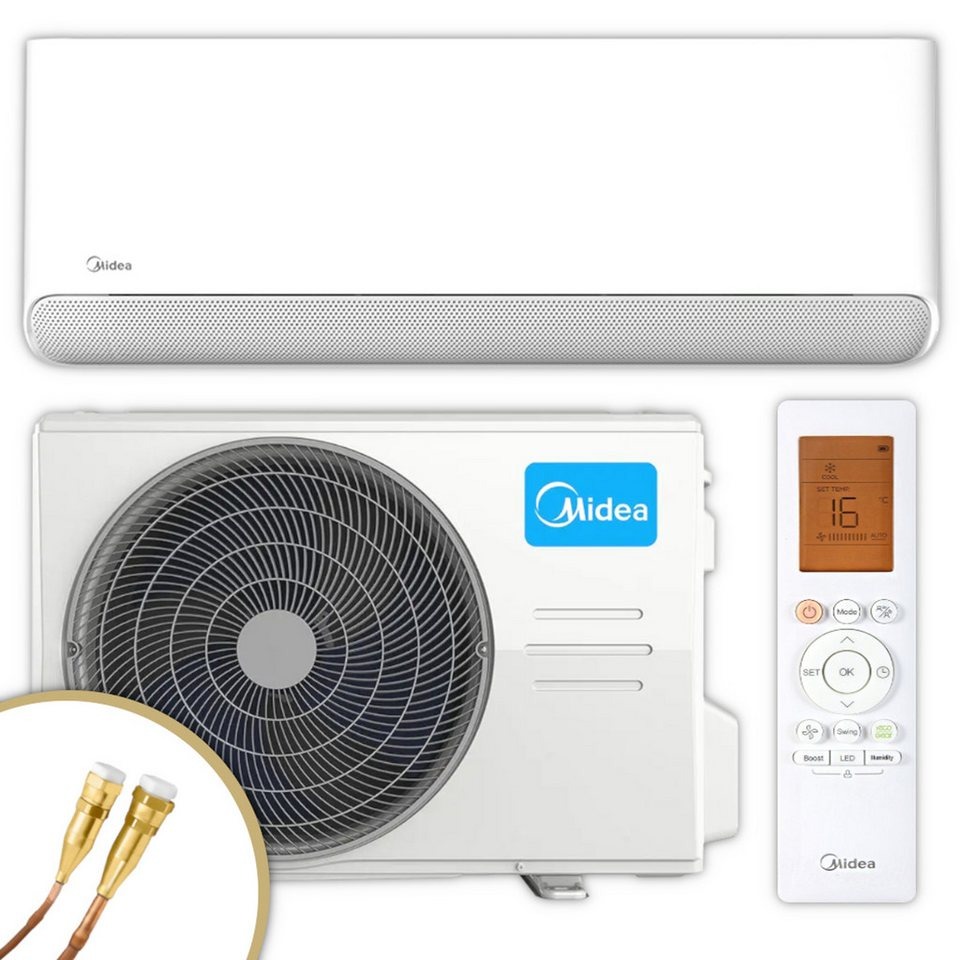 Midea Split-Klimaanlage BreezelessE MSCB1BU-09HRFN8-ME + MOX103-09HFN8-ME – Image 2