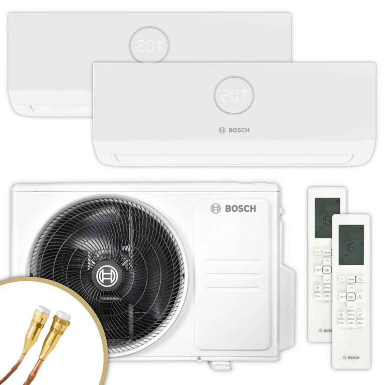 Multi Split Klimaanlage Bosch CL5000M 53/2 E + CL3000iU W 20 E / CL3000iU W 35 E