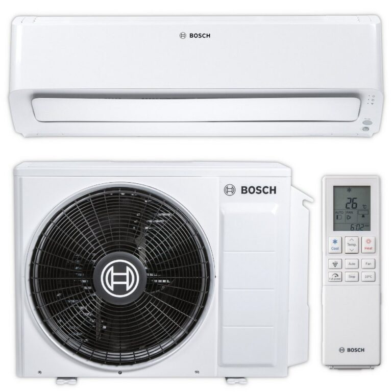 Bosch CLC8001i-SET 25 E – Split-Klimaanlage 2,5 kW mit Plasmacluster-Technologie