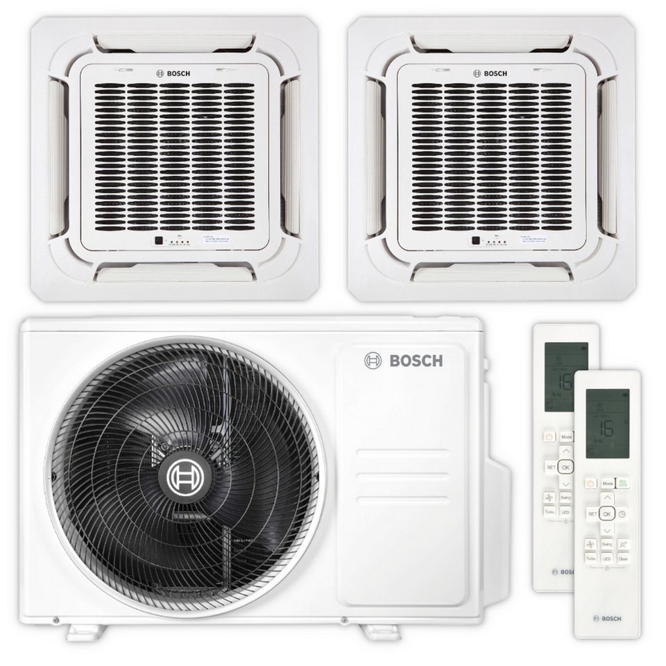 Split-Klimaanlage Bosch CL5000M 53/2 E + CL5000iM 4CC 21 E / CL5000iM 4CC 26 E – Multisplit-System – Image 3