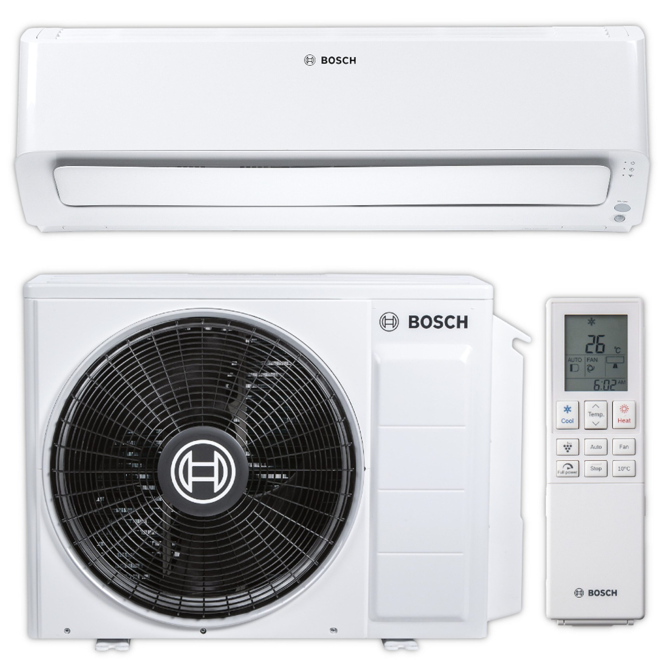 Bosch CLC8001i-SET 25 E – Split-Klimaanlage 2,5 kW mit Plasmacluster-Technologie – Image 9