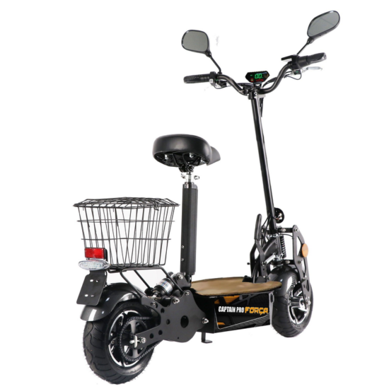 E-Scooter Captain Pro Elektro-Scooter bis 50 km/h Topspeed - 40AH Lithium Akku – Image 2