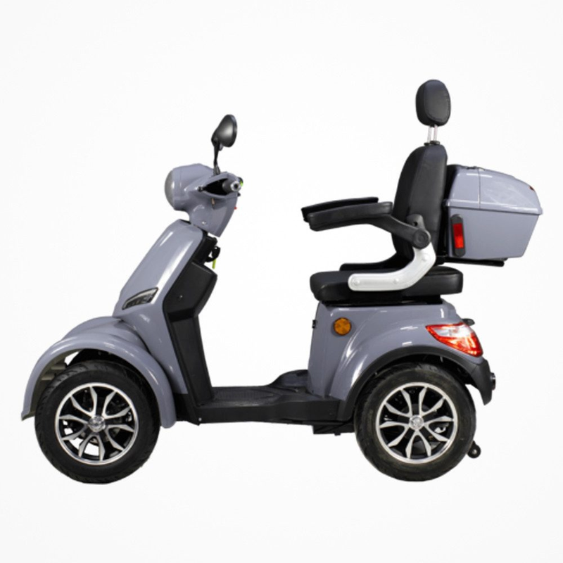 E-Motorroller Volta VM6 Seniorenmobil 4-Rad in Grau Seniorenroller E-Roller – Image 2