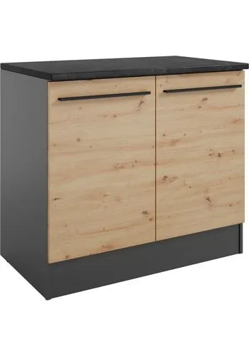 Küchenzeile Jazz, Breite 320 cm, wahlweise mit E-Geräten – Image 3