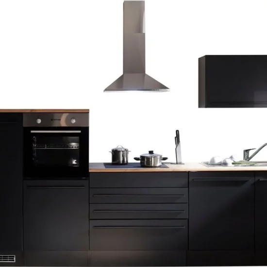 Küchenzeile Jazz, Breite 320 cm, wahlweise mit E-Geräten – Image 6