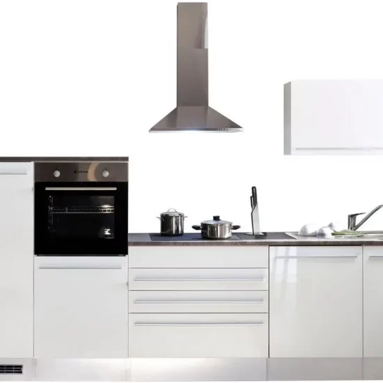Küchenzeile Jazz, Breite 320 cm, wahlweise mit E-Geräten