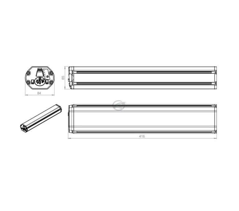 Bosch Powertube 625 Horizontal