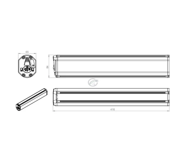Bosch Powertube 625 Vertikal