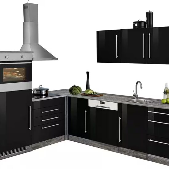 KOCHSTATION Winkelküche KS-Samos, Stellbreite 200x270 cm, wahlweise mit E-Geräten und Induktion – Image 10