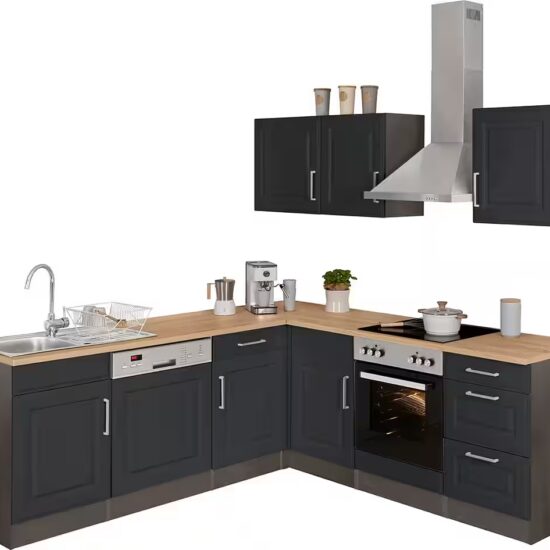 KOCHSTATION Winkelküche KS-Tinnum, mit E-Geräten, Stellbreite 240/270 cm – Image 10