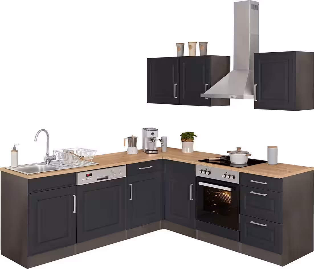 KOCHSTATION Winkelküche KS-Tinnum, mit E-Geräten, Stellbreite 240/270 cm – Image 10