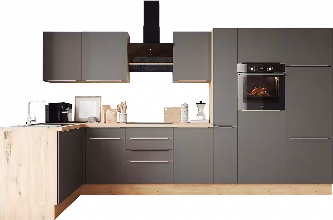 RESPEKTA Winkelküche Safado aus der Serie Marleen, Breite 370 cm, mit Soft-Close, in exklusiver Konfiguration für OTTO – Image 10